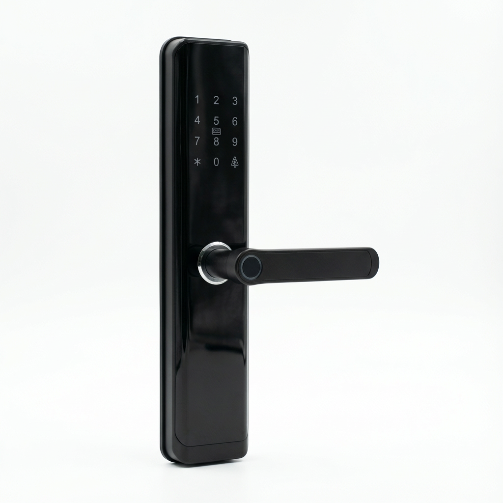 Grisoll Juno smart lock on white