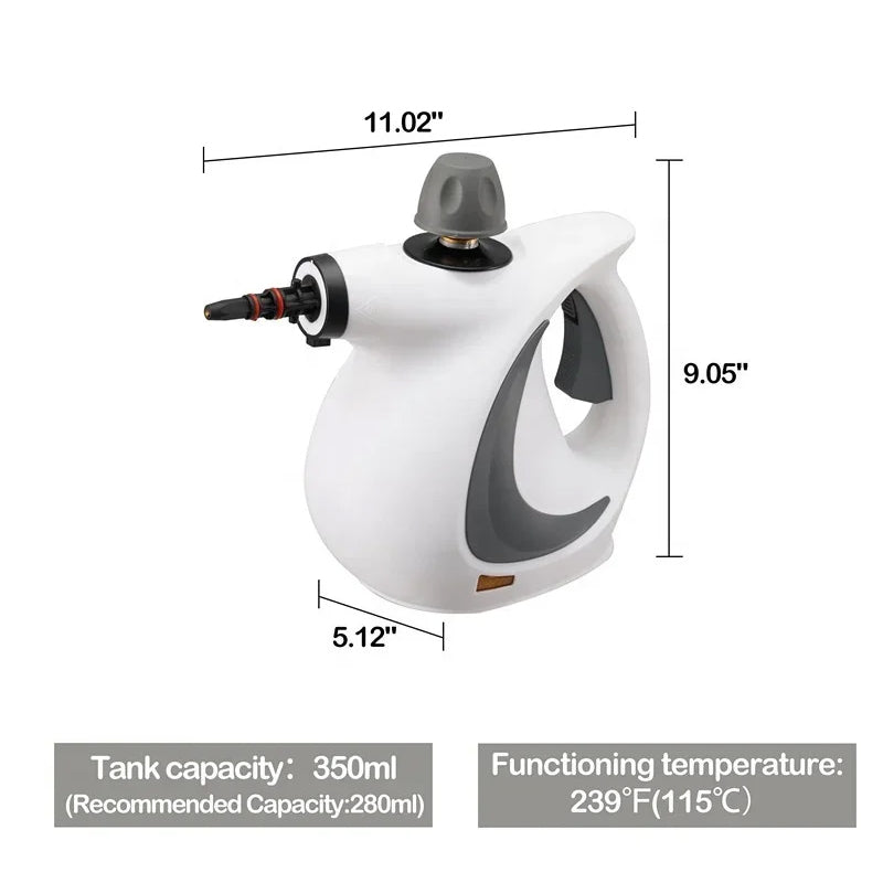Portable Pressurized Steam Cleaner
