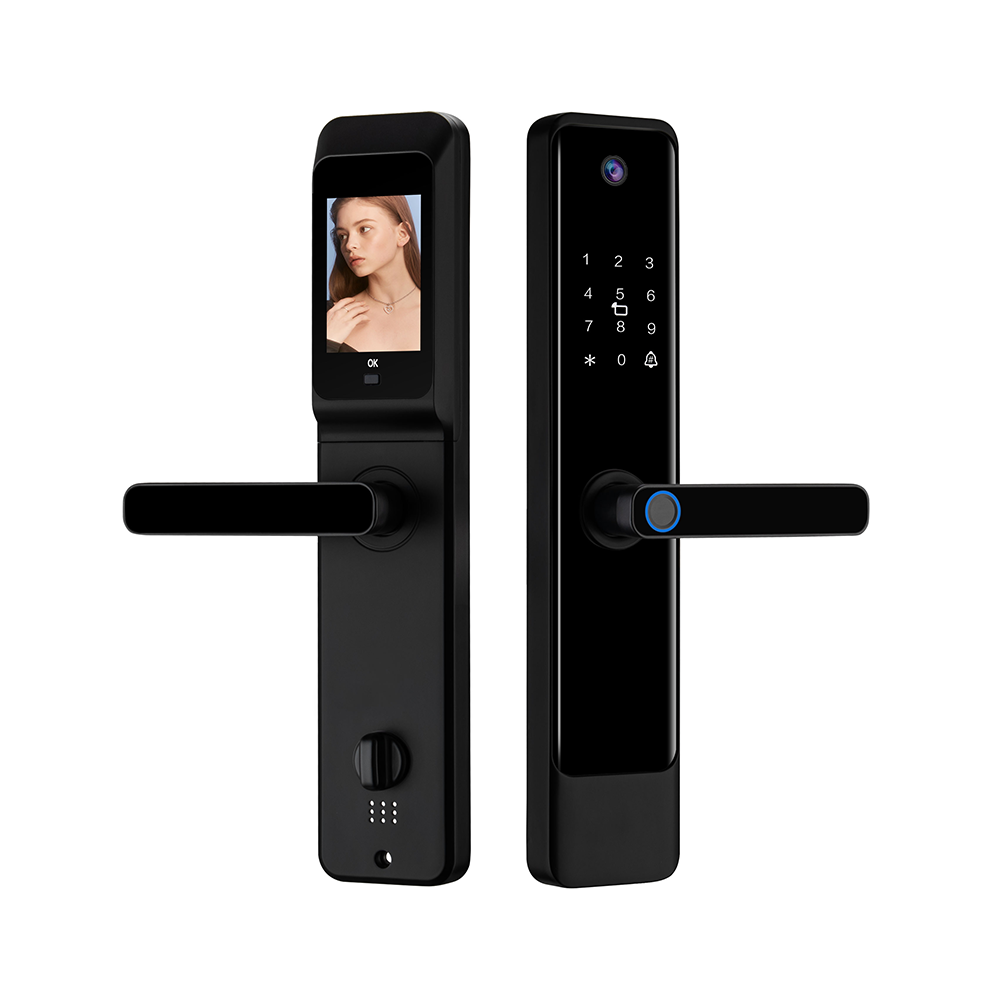 Grisoll JUNO+ smart lock with built-in video doorbell camera