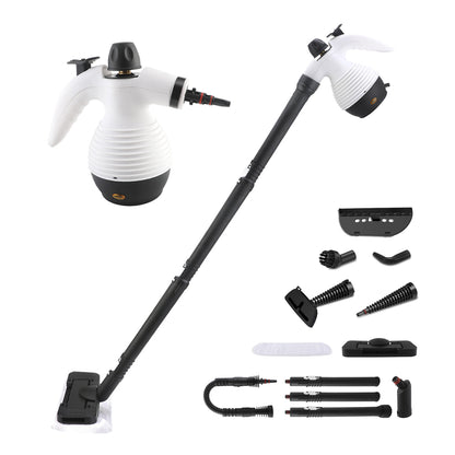 Grisoll | 2-in-1 steam cleaning mop with floor attachments