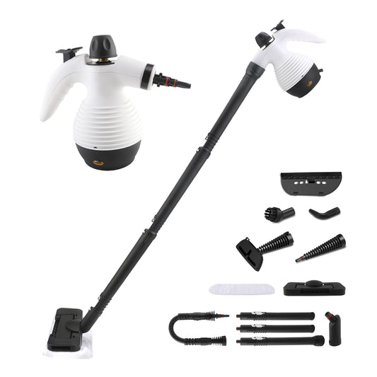 Grisoll | 2-in-1 steam cleaning mop with floor attachments