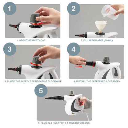 steam cleaner instructions | Grisoll